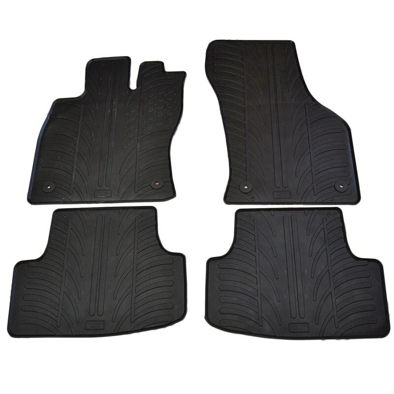 Set covorase Gledring Slovenia, cauciuc, pentru Volkswagen Golf 7 Sportsvan 2014-, AUDI A3 Sportback 2013->/A3 Limuzina 2013-, negru, 4 buc