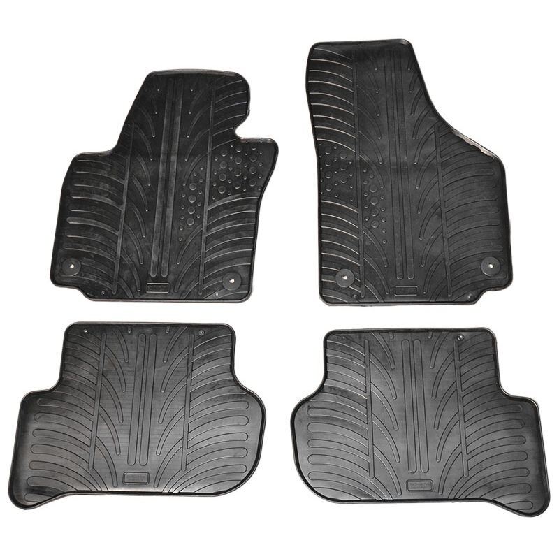 Set covorase Gledring Slovenia, cauciuc, pentru Skoda Yeti 2009-2013, negru, 4 buc