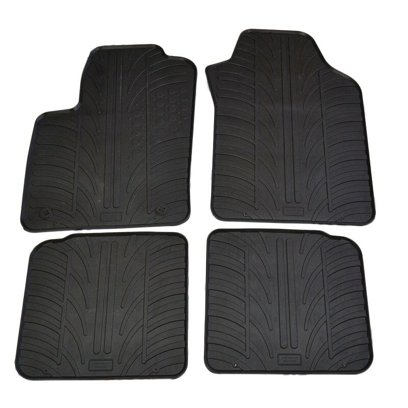 Set covorase auto Gledring Slovenia, cauciuc, pentru Lancia Ypsilon 2011-, negru, 4 buc