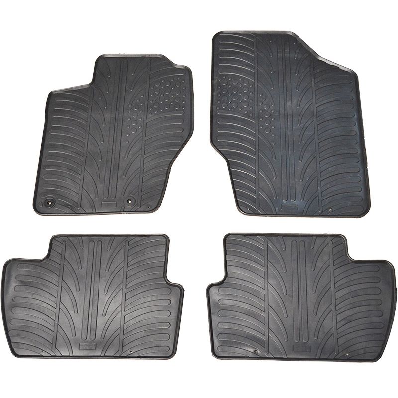 Set covorase Gledring Slovenia, cauciuc, pentru Citroen C4 2005-2010, negru, 4 buc