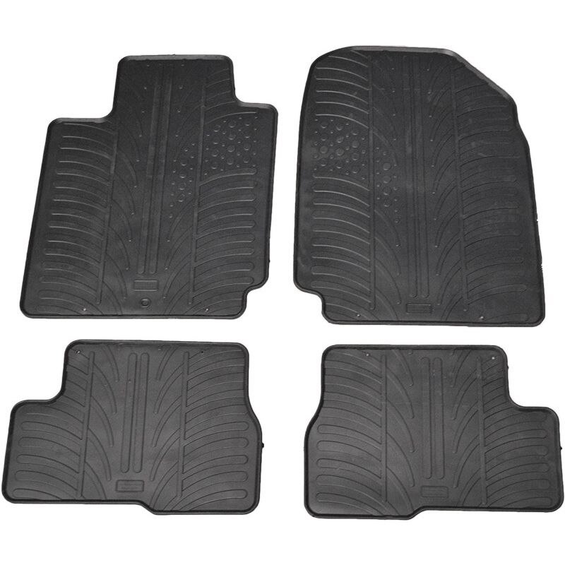 Set covorase Gledring Slovenia, cauciuc, pentru Nissan Micra 2003-2010, negru, 4 buc