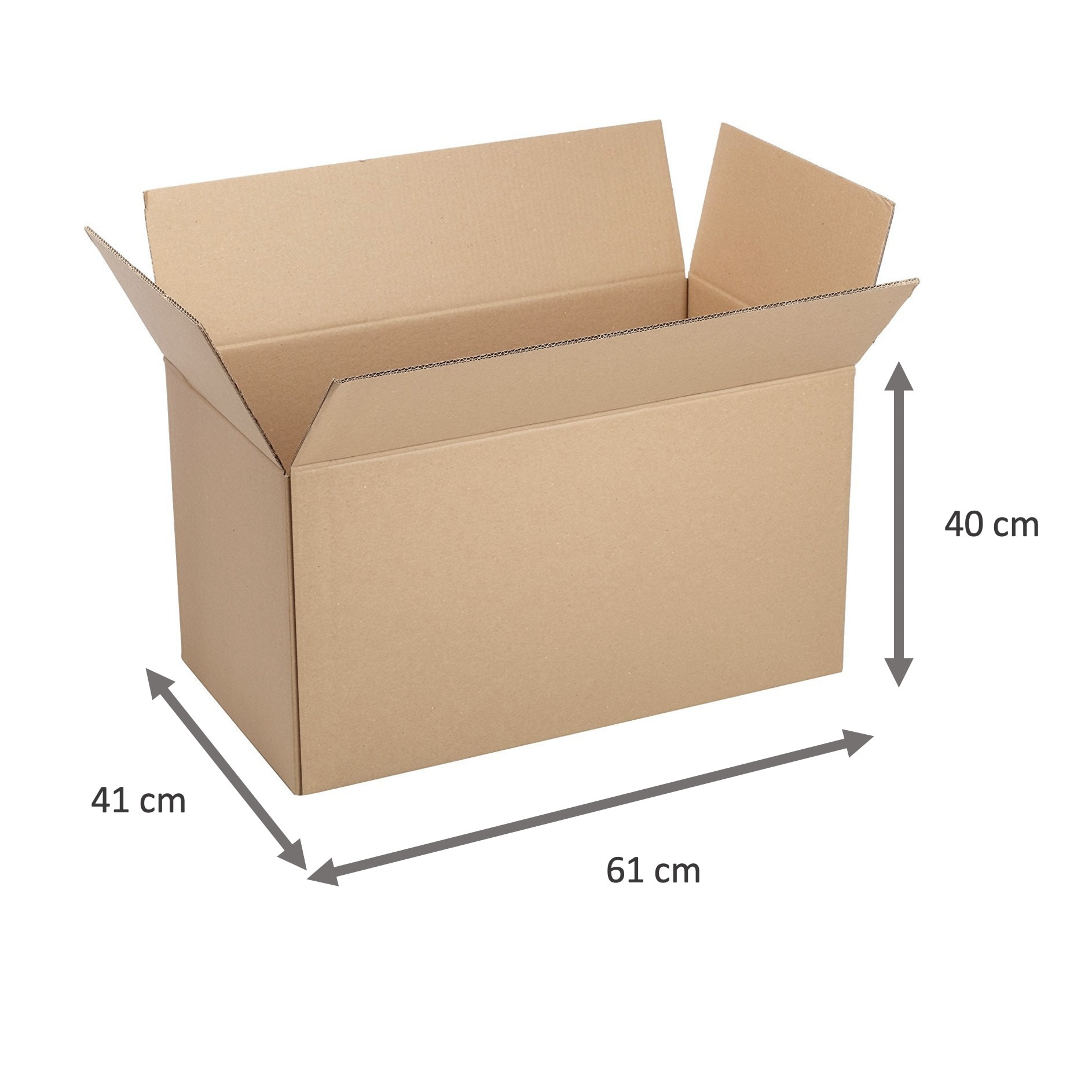Persuasion landlord Bermad Set 10 cutii de carton, 610x410x400 mm, ondulat in 3 straturi, pentru  depozitare, transport si ambalat, culoare maro - eMAG.ro