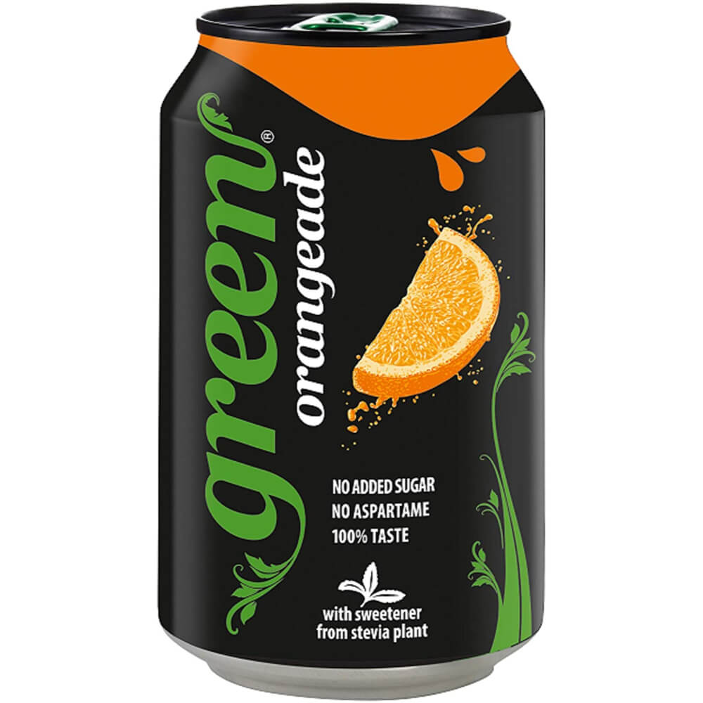 Bautura Racoritoare Green Cola Orange, 6Buc/bax, 330ml