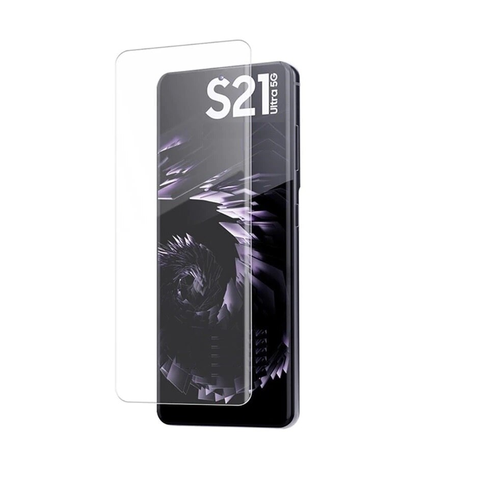 Folie de sticla 3D Full Cover UV Glue pentru Samsung S21 Ultra Mocoll