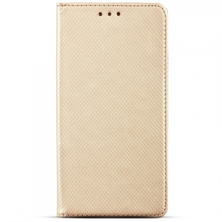 Xiaomi Redmi Note 11 Pro 4G / 5G (Globál) / Note 12 Pro 4G kompatibilis telefontok, könyvtok, mágneszáras, arany, Smart Case book