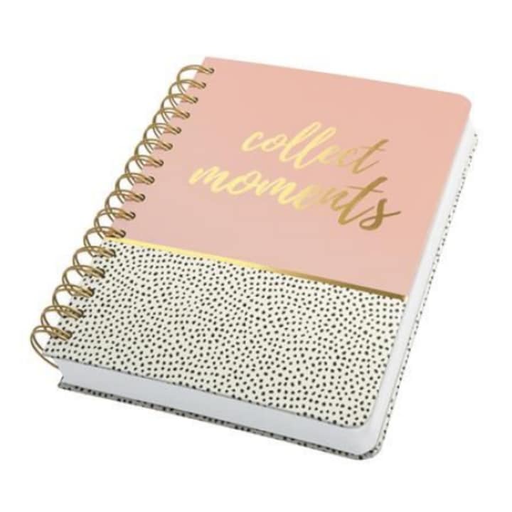 Sigel Jolie keményfedeles, pontrácsos spirálfüzet Sweet Dots, (168x215mm, )