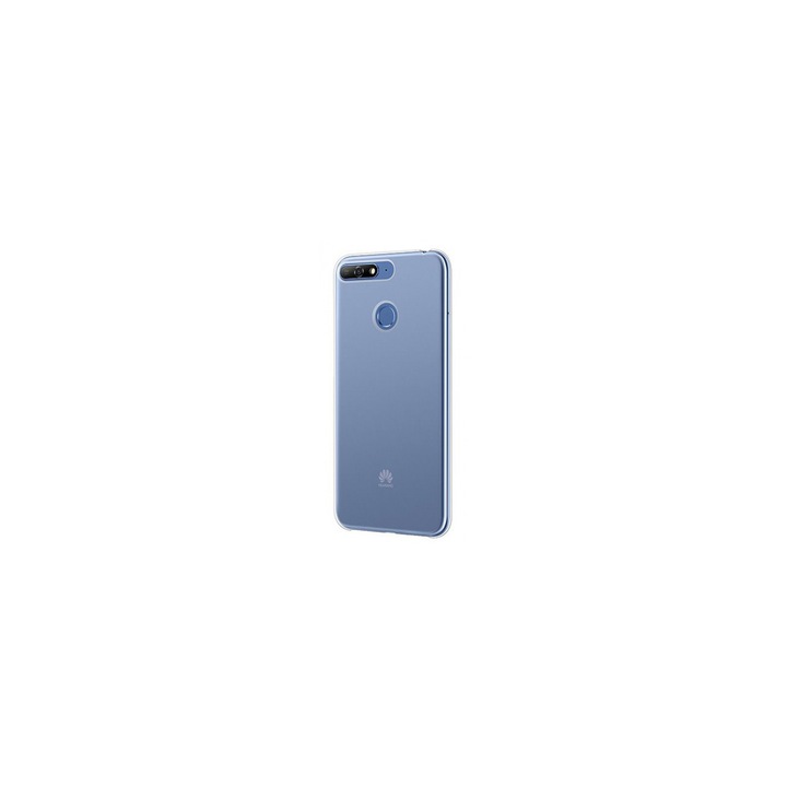 Huawei műanyag tok Y6 Prime (2018) készülékhez, átlátszó