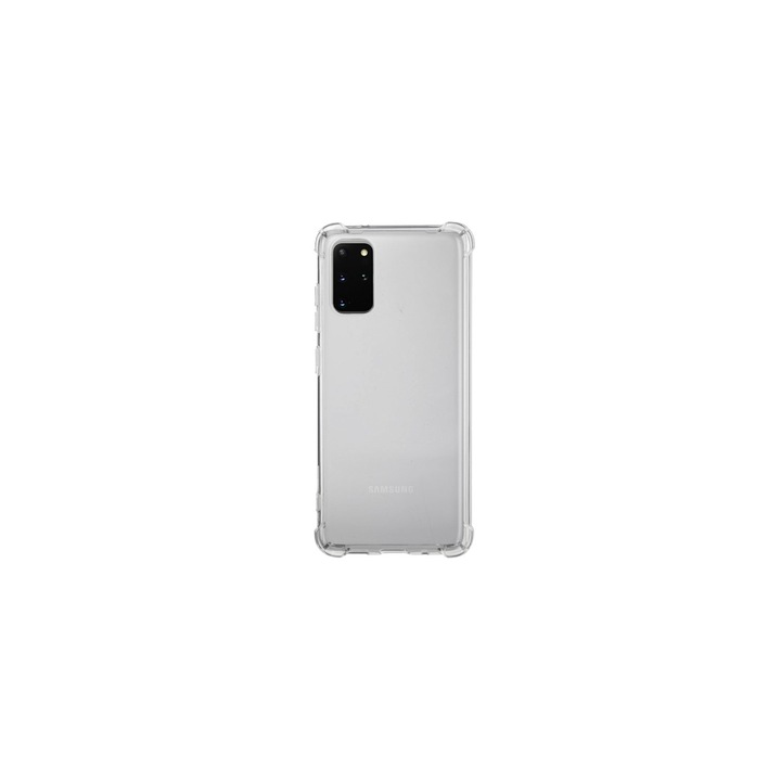 Gigapack gumi/szilikon tok Samsung Galaxy S20 Plus SM-G985F készülékhez, átlátszó