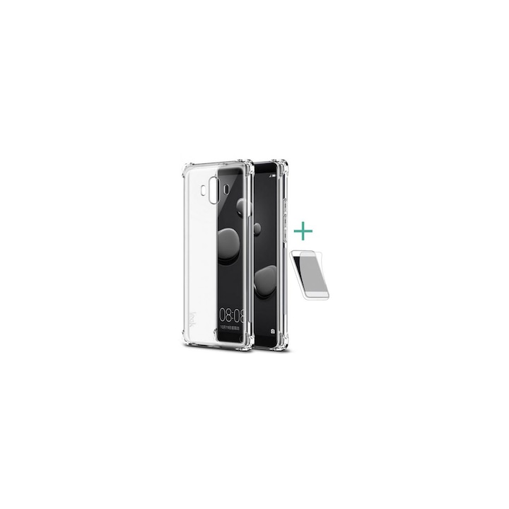 Imak telefonvédő gumi/szilikon tok Huawei Mate 10 készülékhez, átlátszó