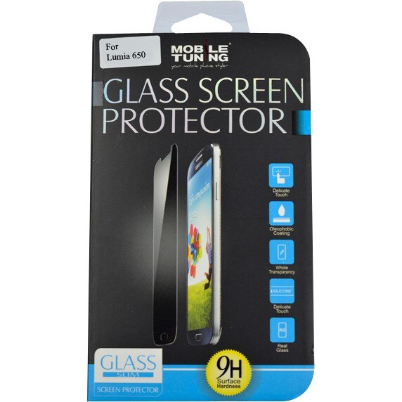 Folie de protectie Mobile Tuning pentru LUMIA 650 tempered glass