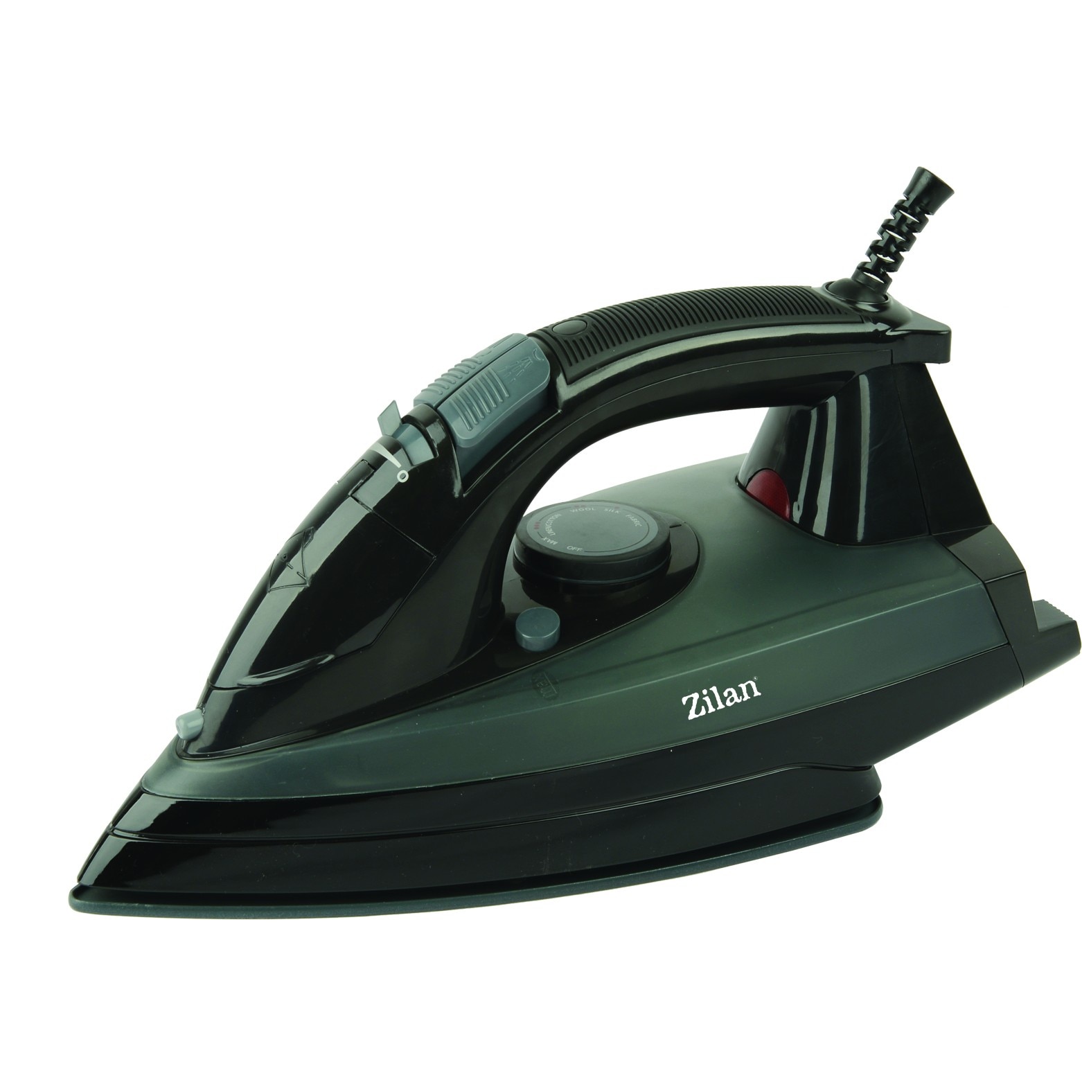 Fier de calcat talpa ceramica ZILAN ZLN-8433, 2000W, culoare negru