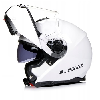 Casca moto, LS2, FF325, Protectie UV, ABS, Alb, XL Casca moto, LS2, FF325, Protectie UV, ABS, Alb, XL