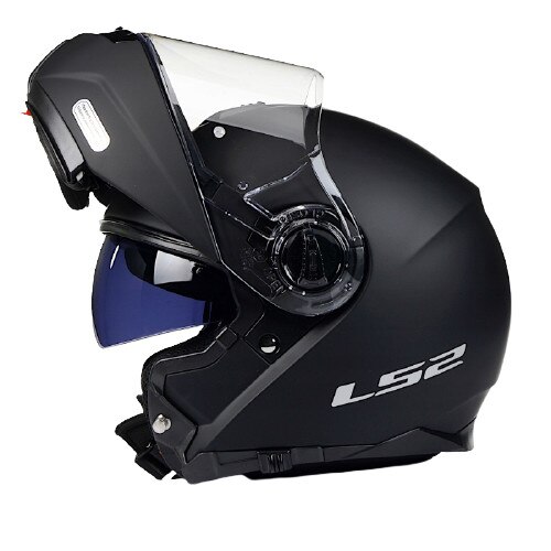 Casca moto, LS2, FF325, Protectie UV, ABS, Negru, XXL