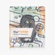 Autókulcsvédő Peugeot / Citroen - 3 gombos - Keyless Go, szilikon, fekete, 45654.01
