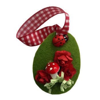 Decoratiune Paste Ou verde Decoratiune Paste Ou verde