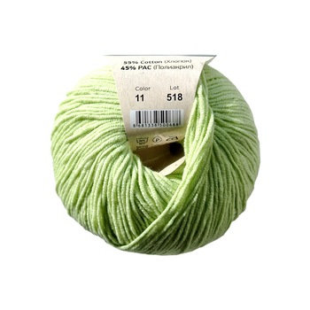 Fir Textil Yarn Art Jeans 11 pentru crosetat si tricotat, acril, verde, 160 m Fir Textil Yarn Art Jeans 11 pentru crosetat si tricotat, acril, verde, 160 m