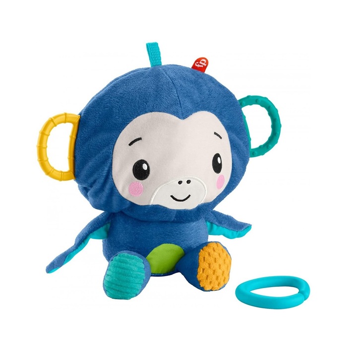 Jucarie de plus bebelusi Fisher Price maimuta