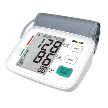 Tensiometru de brat electric amXea BM80EH Alb, 180 memorii, sistolic/diastolic Tensiometru de brat electric amXea BM80EH Alb, 180 memorii, sistolic/diastolic