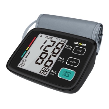 Tensiometru de brat electric amXea BM80EH Negru, 180 memorii, sistolic/diastolic Tensiometru de brat electric amXea BM80EH Negru, 180 memorii, sistolic/diastolic