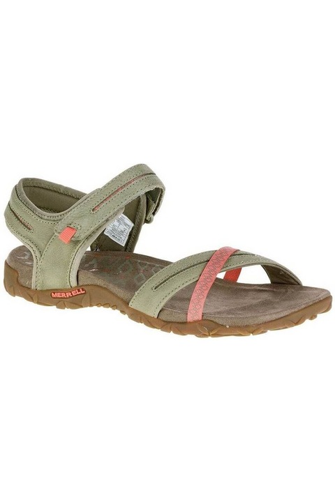 Дамски сандали, Merrell Terran Cross II, Зелен, 7