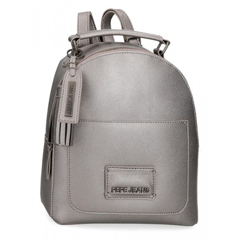 Rucsac Pepe Jeans Cira, gri metalizat Rucsac Pepe Jeans Cira, gri metalizat