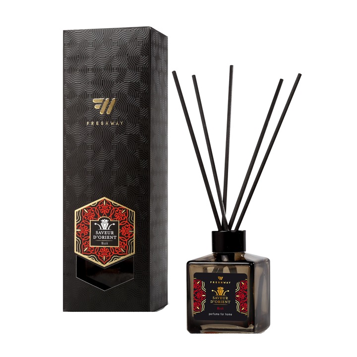 Odorizant de camera Reed Diffuser Saveur D'Orient 150 ml, Musk