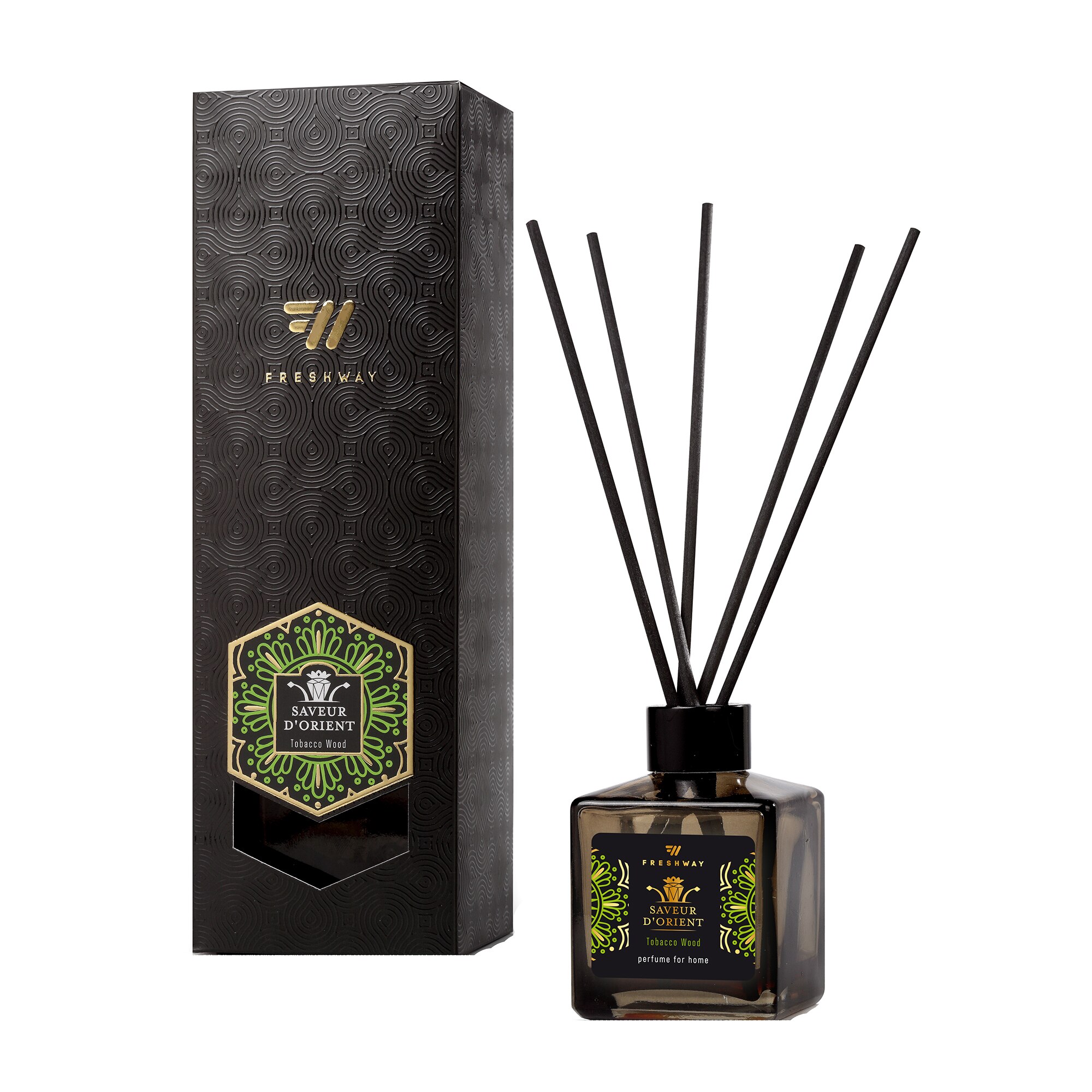 Odorizant de camera Reed Diffuser Saveur D'Orient 150 ml, Tobacco Wood