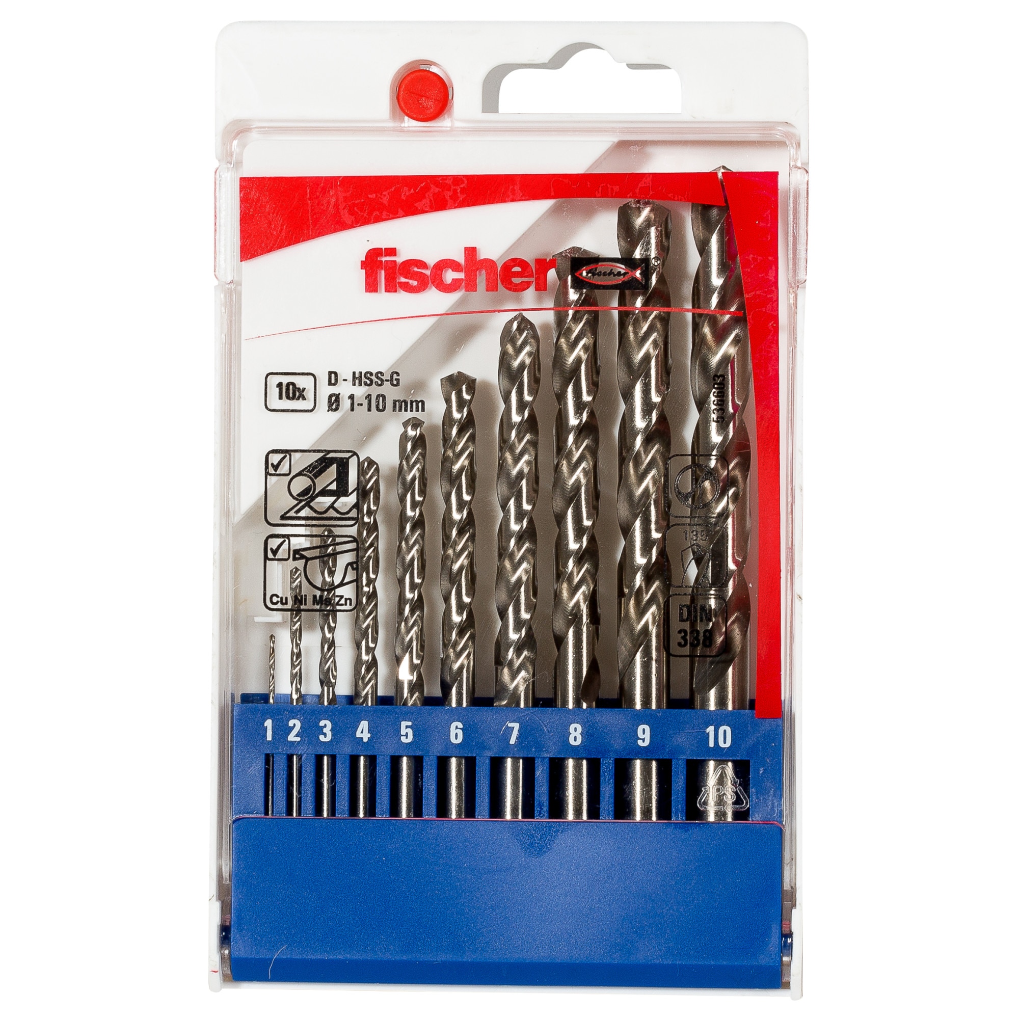 Set 10 buc, Burghie fischer metal