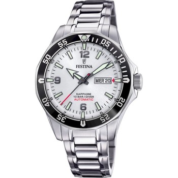 Ceas barbatesc Festina F20478/1, Cristal mineral, Otel inoxidabil, 10 ATM, Argintiu/Negru Ceas barbatesc Festina F20478/1, Cristal mineral, Otel inoxidabil, 10 ATM, Argintiu/Negru