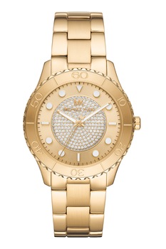 Michael Kors, Ceas analog cu cristale pe cadran', Auriu Michael Kors, Ceas analog cu cristale pe cadran', Auriu