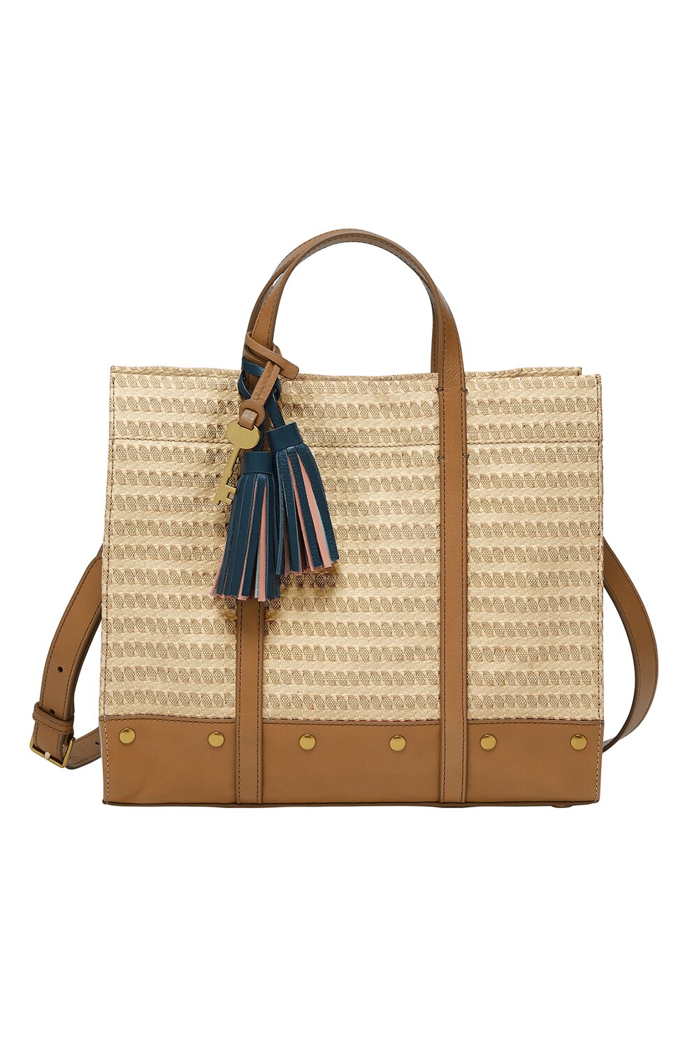 Fossil, Geanta de umar cu canafi Carmen, Maro nisip