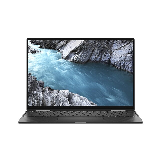 Laptop DELL XPS 13 (9310) 2-in-1, Intel i7-1165G7 4.7Ghz, 13.4inch, UHD+WLED Touch, 16GB RAM, 512GB SSD, Platinum Silver cu palmrest Black carbon fiber