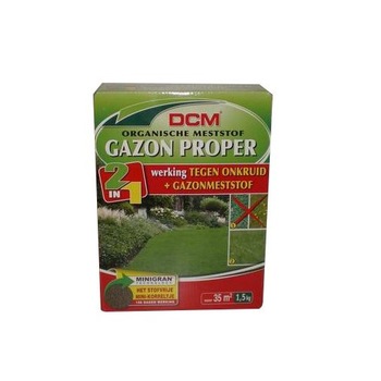 Ingrasamant pentru gazon, granulat, organic, impotriva buruienilor, 1.5 kg Ingrasamant pentru gazon, granulat, organic, impotriva buruienilor, 1.5 kg