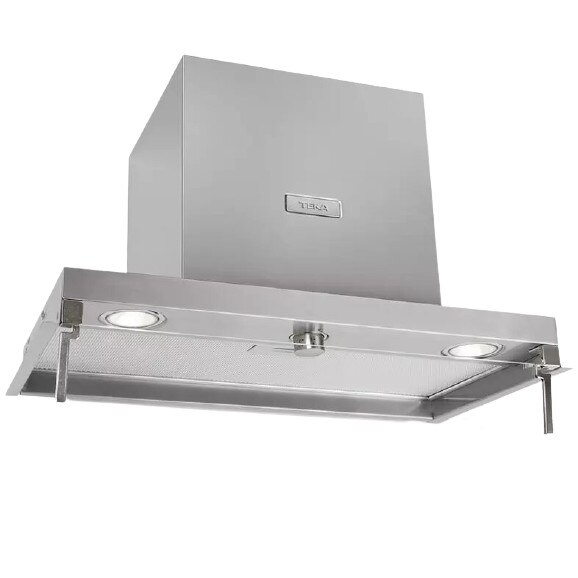 Hota decorativa, Teka Integra 96750 POS, 255m³/h, 3 viteze, 250 W, L 90 cm, Inox