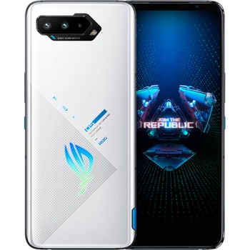 Telefon ASUS ROG Phone 5 Plus, 256GB, 12GB RAM, Dual SIM 5G, White Telefon ASUS ROG Phone 5 Plus, 256GB, 12GB RAM, Dual SIM 5G, White