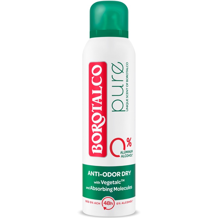 Borotalco Pure Original Dezodor spray, 150 ml