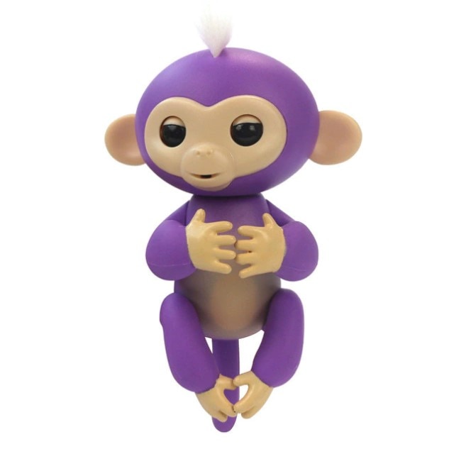 Maimutica inteligenta si distractiva Happy Monkey fingerlings, roz, viMAG ®