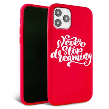 Husa pentru iPhone 11 pro - Silicon Matte - Dreaming 1 Husa pentru iPhone 11 pro - Silicon Matte - Dreaming 1