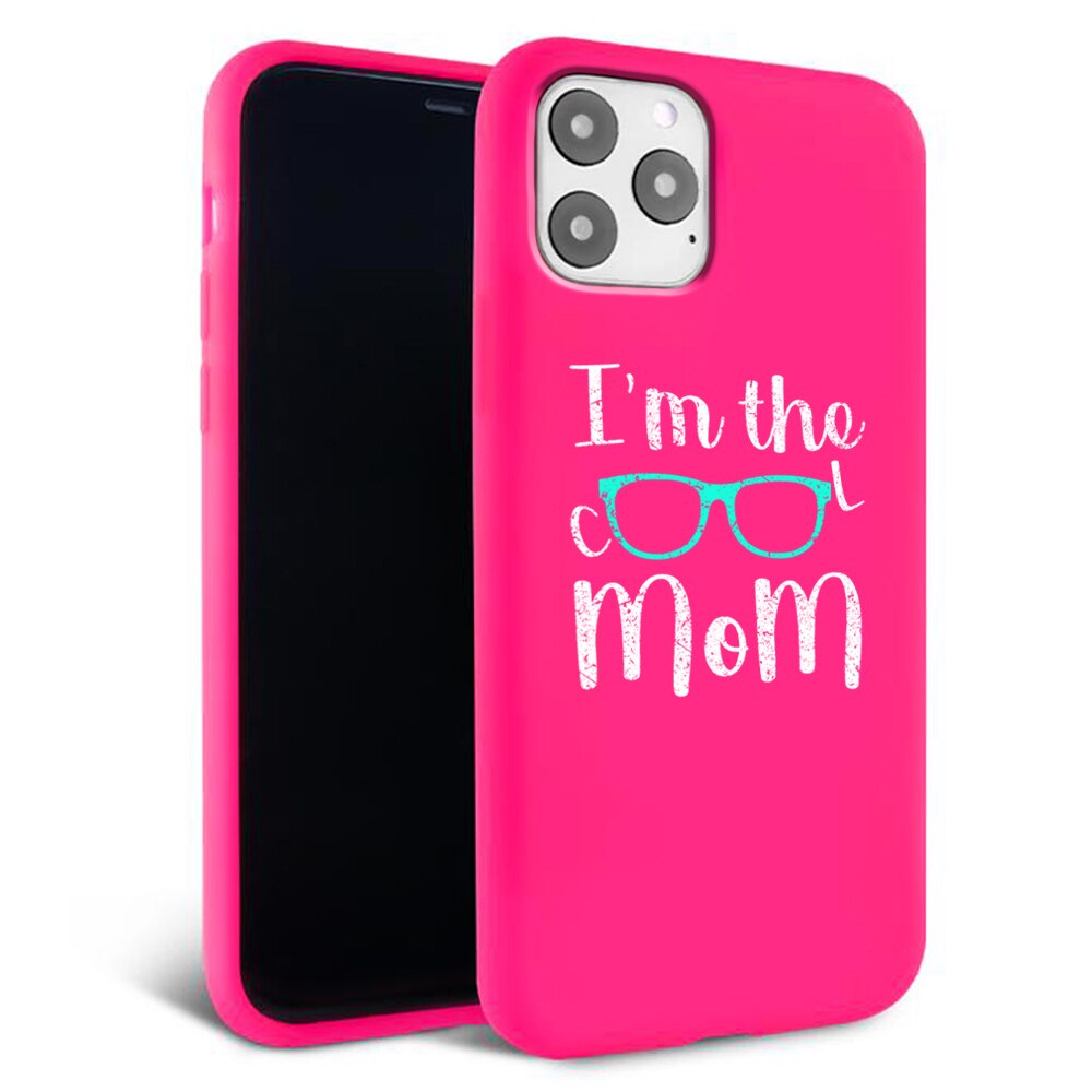 Husa pentru iPhone 11 pro - Silicon Matte - Cool Mom
