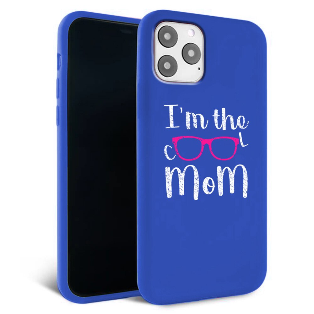 Husa pentru iPhone 11 pro - Silicon Matte - Cool Mom