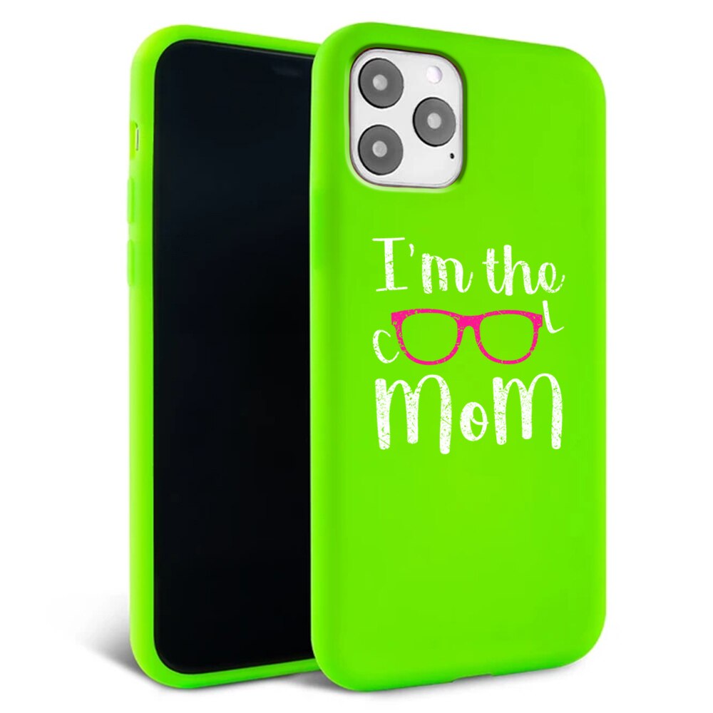 Husa pentru iPhone 11 pro - Silicon Matte - Cool Mom