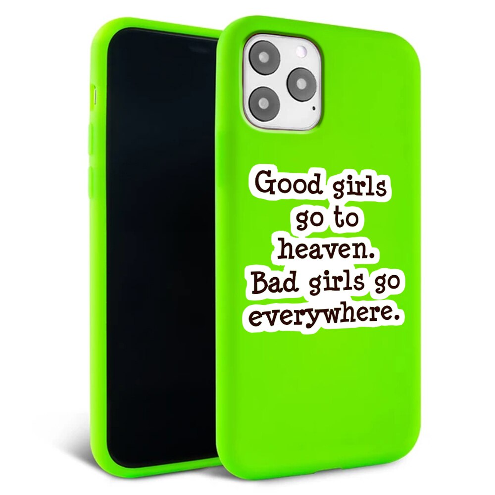 Husa pentru iPhone 11 pro - Silicon Matte - Good Girls