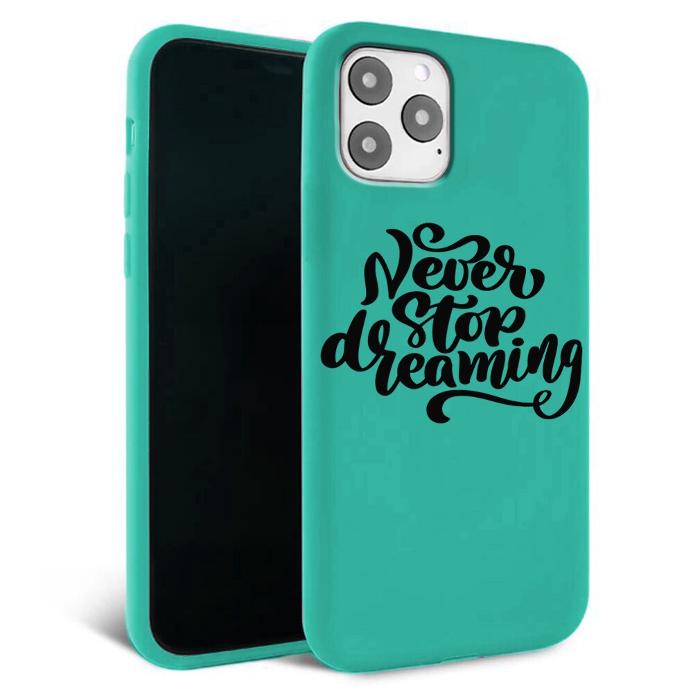 Husa pentru iPhone 11 pro - Silicon Matte - Dreaming 2