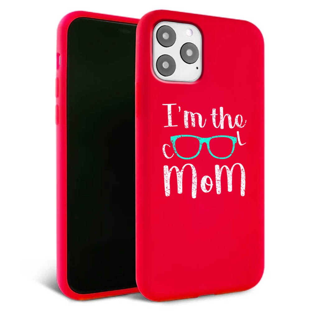 Husa pentru iPhone 11 pro - Silicon Matte - Cool Mom