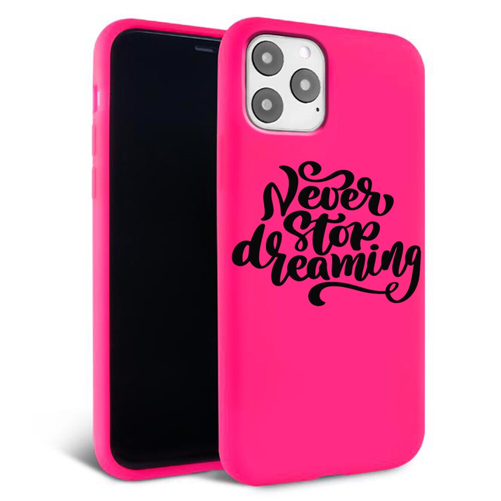 Husa pentru iPhone 11 pro - Silicon Matte - Dreaming 2