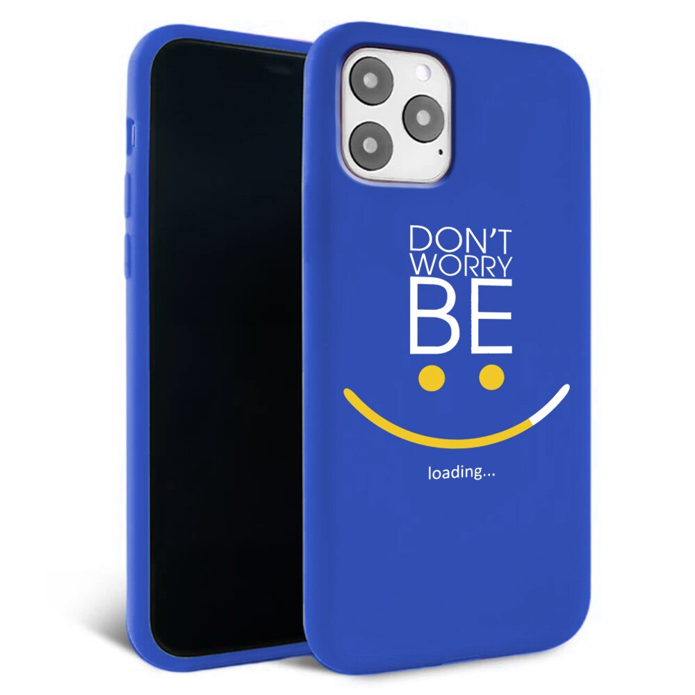 Husa pentru iPhone 11 pro - Silicon Matte - Happy