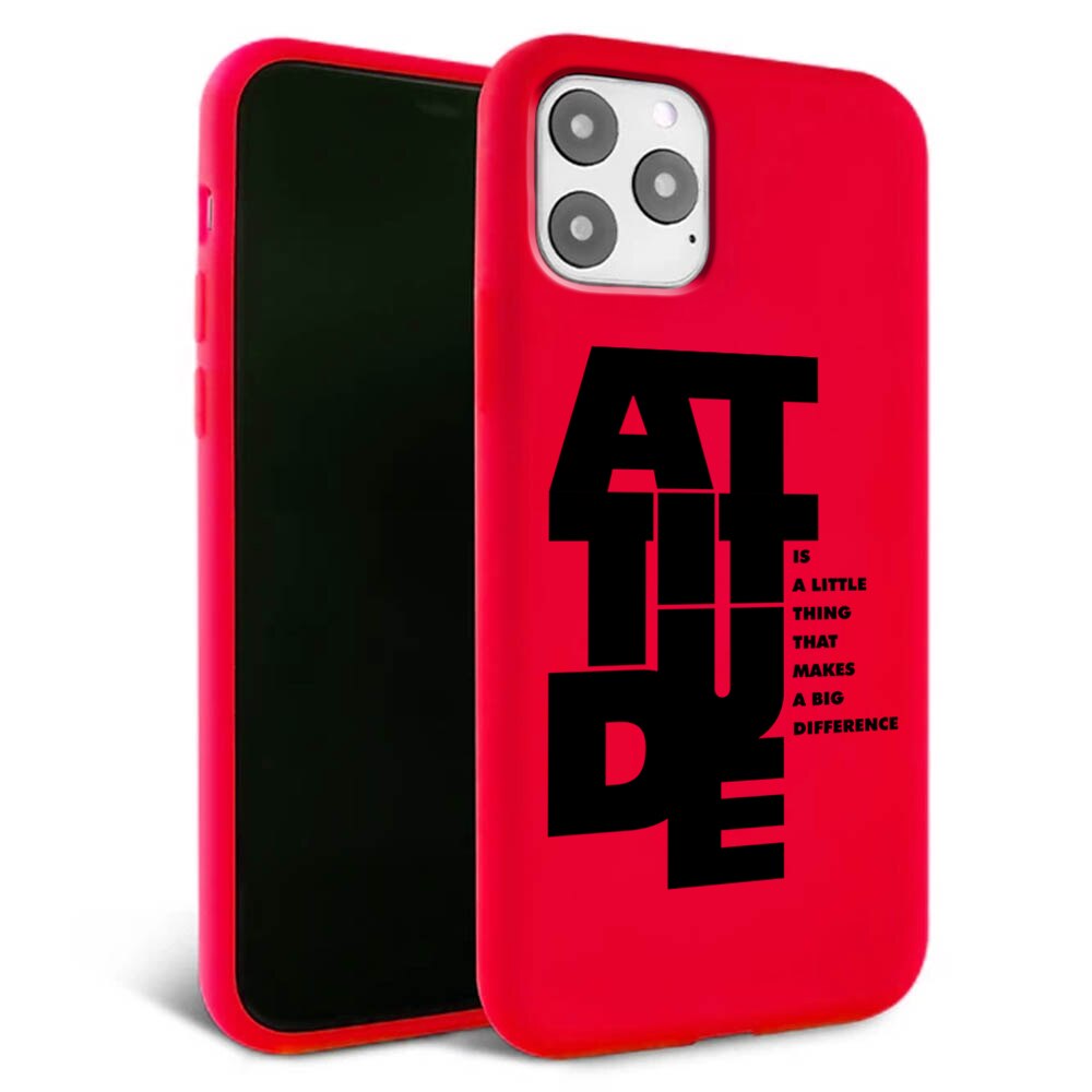 Husa pentru iPhone 11 pro - Silicon Matte - Attitude 1