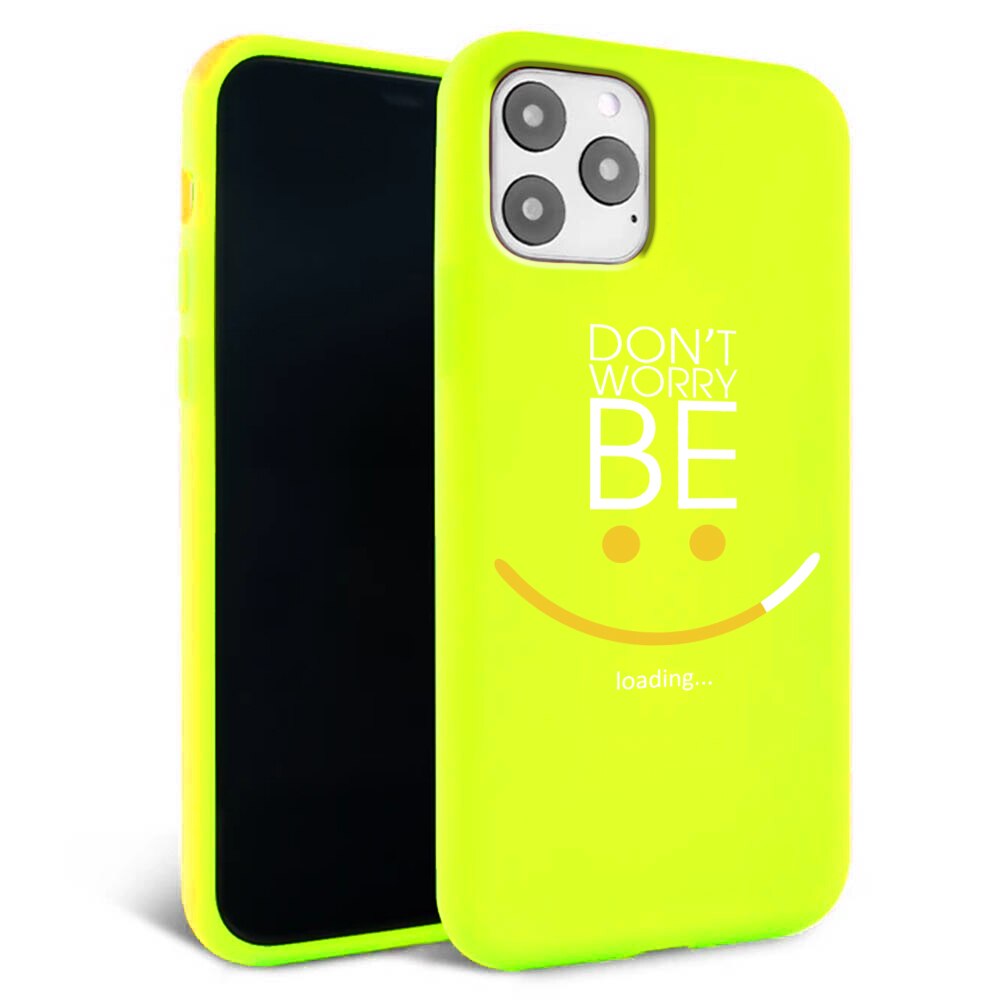 Husa pentru iPhone 11 pro - Silicon Matte - Happy