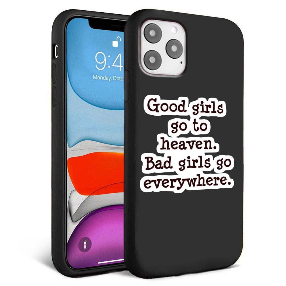Husa pentru iPhone 11 pro - Silicon Matte - Good Girls