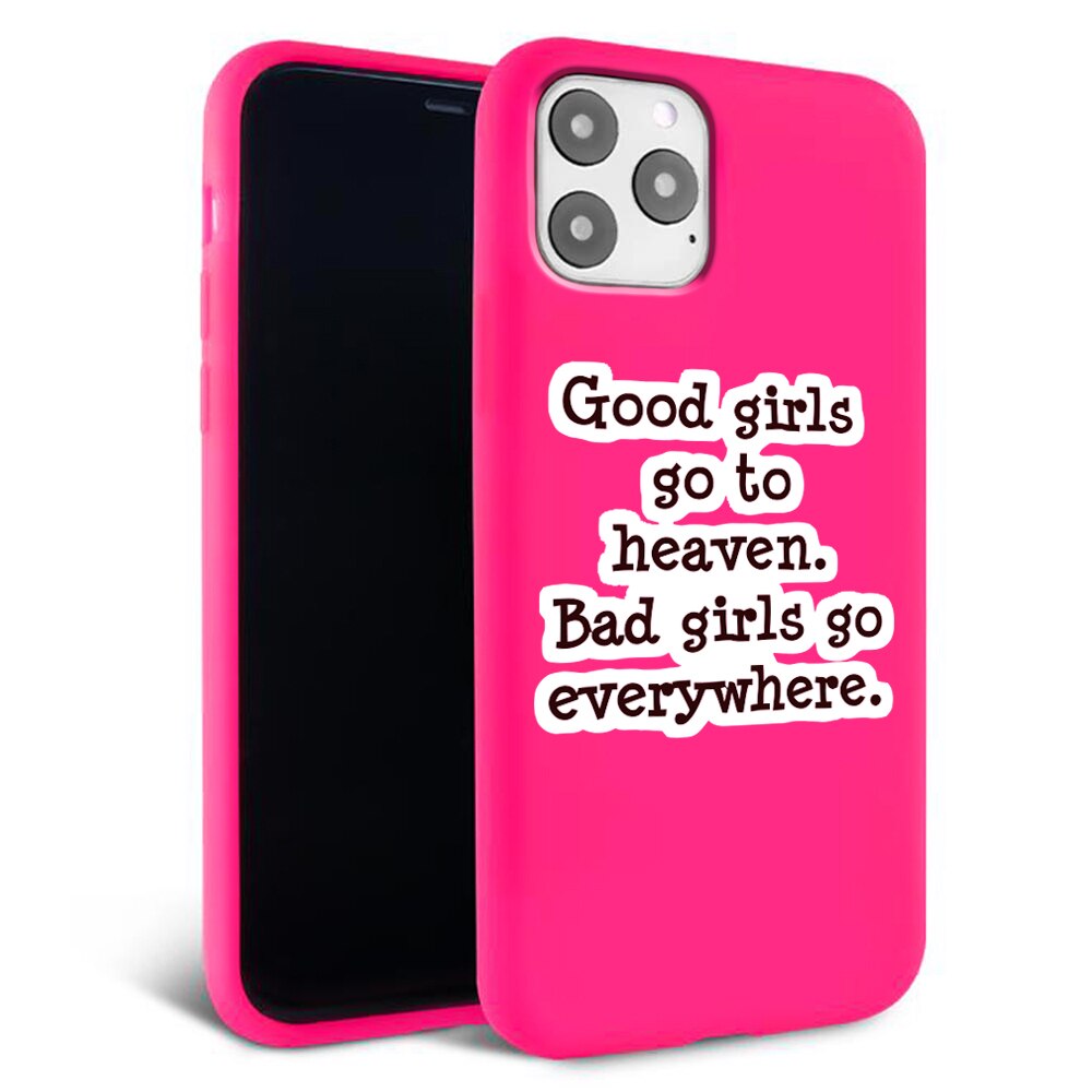 Husa pentru iPhone 11 pro - Silicon Matte - Good Girls